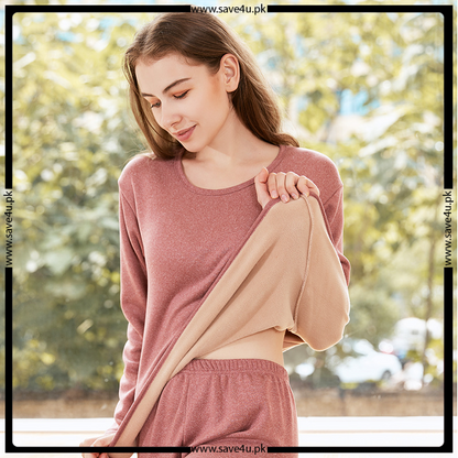 Ultra-SoftThermal Warm Fleece Pajama Suit