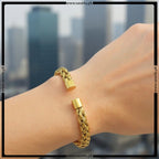 Gold Color Imported Bracelet
