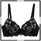 Printed Double Padded Wired Push Up Bra