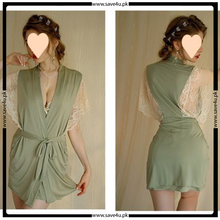 Load image into Gallery viewer, 3 Pcs Satin Silk Elegant Nighty
