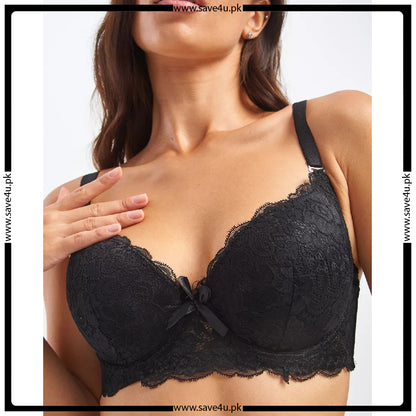 Full Lace Padded Push Up Bra