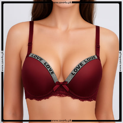Shimmer LOVE Glam Padded Bra