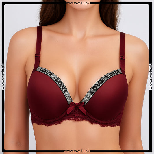 Shimmer LOVE Glam Padded Bra