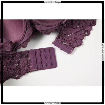 Full Lace Underwired Bra with Soft Padding