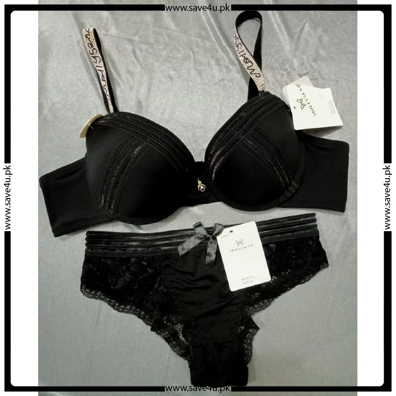 Thin Padded Lace Dreamy Thong Panty Set