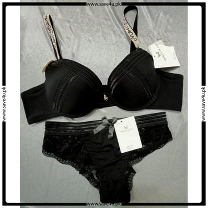 Thin Padded Lace Dreamy Thong Panty Set