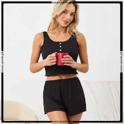 Relaxed Fit Cotton Lounge Set