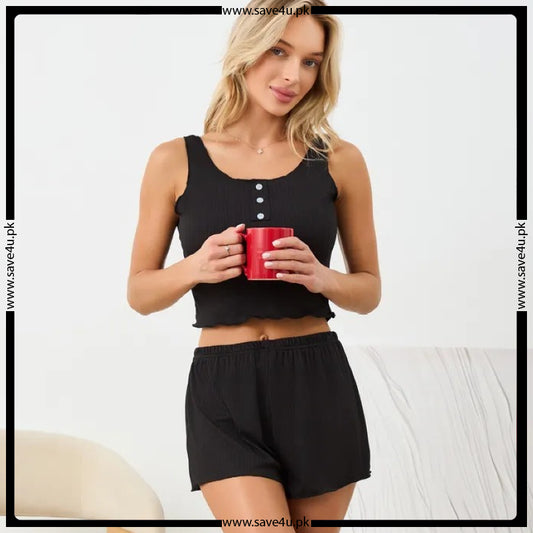 Relaxed Fit Cotton Lounge Set