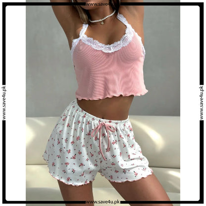 Soft Cotton Relaxed Fit Nightwear Set