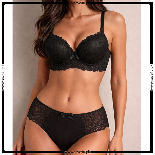Basic Padded Push-Up Bra Set