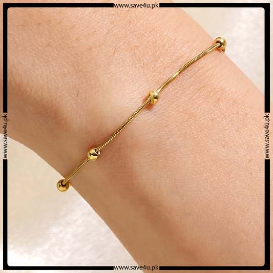 Gold Color Imported Chain Bracelet
