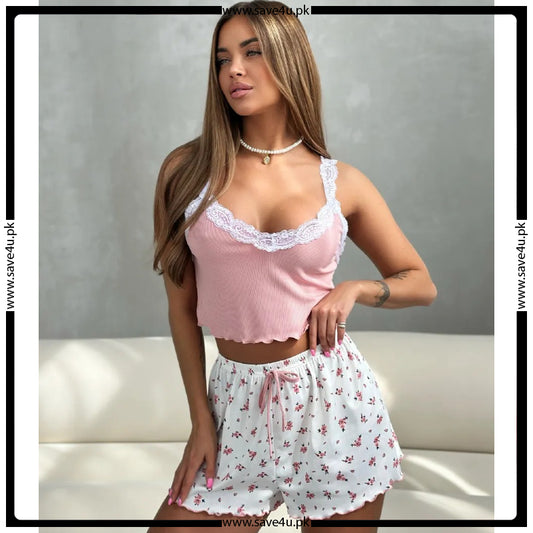 Soft Cotton Relaxed Fit Nightwear Set