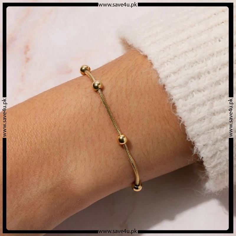 Gold Color Imported Chain Bracelet