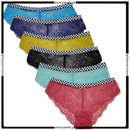 Pack of 3 Full Lace Thong panties