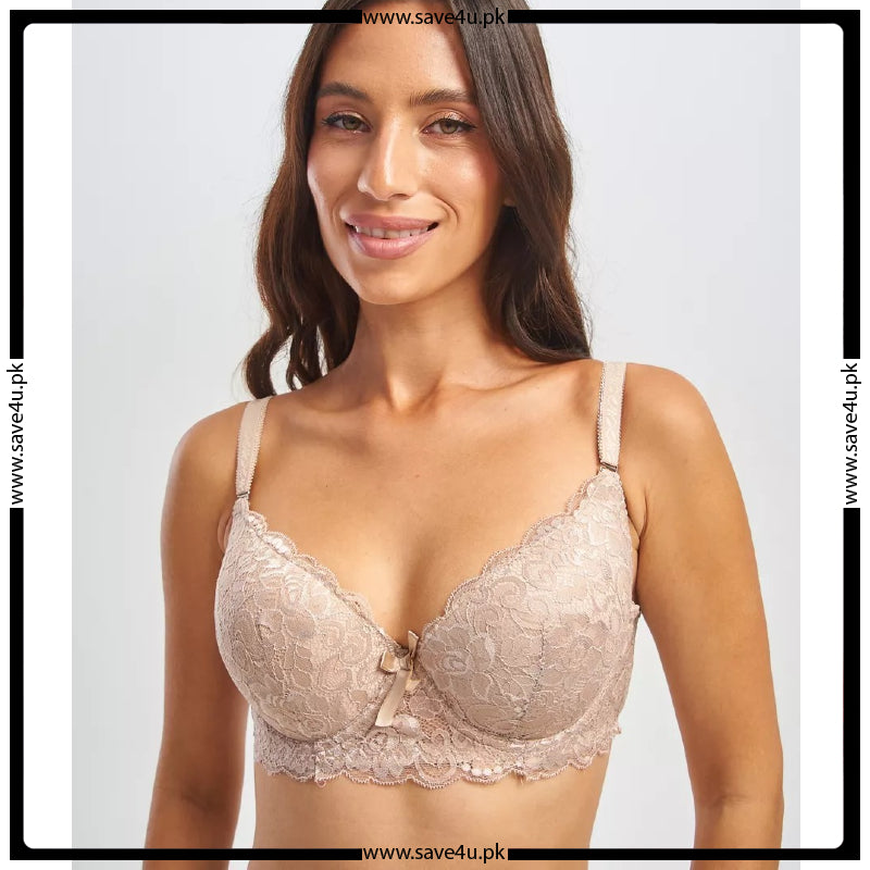 Full Lace Padded Push Up Bra