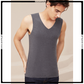 Plain Thermal Warm Sleeveless Camisole For Men