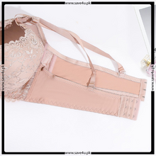Load image into Gallery viewer, Exquisite Floral Lace Push Up Wired Bra
