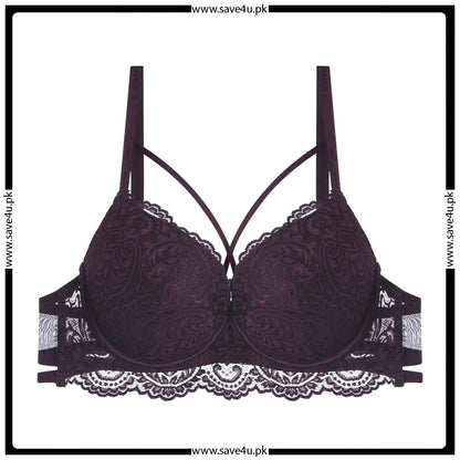 SoftTouch Full Lace Wired Push-Up Bra