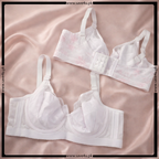 Pack of 2 Wired Padless Dailywear Bras