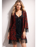Lace Embroidered 3-Piece Nightwear
