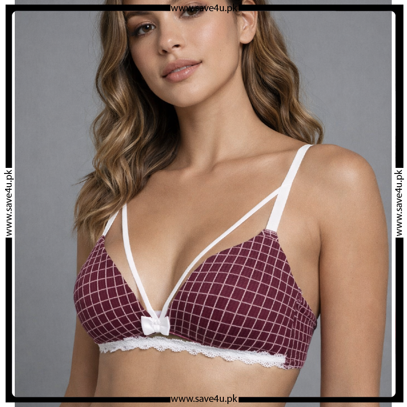 Triangle Cup Thin Padded Non Wired Bra
