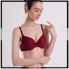 Load image into Gallery viewer, Front Ribbon Double Padded Wired Push Up Bra
