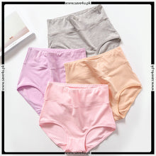 Load image into Gallery viewer, Pack of 2 Soft Cotton High Waist Panties

