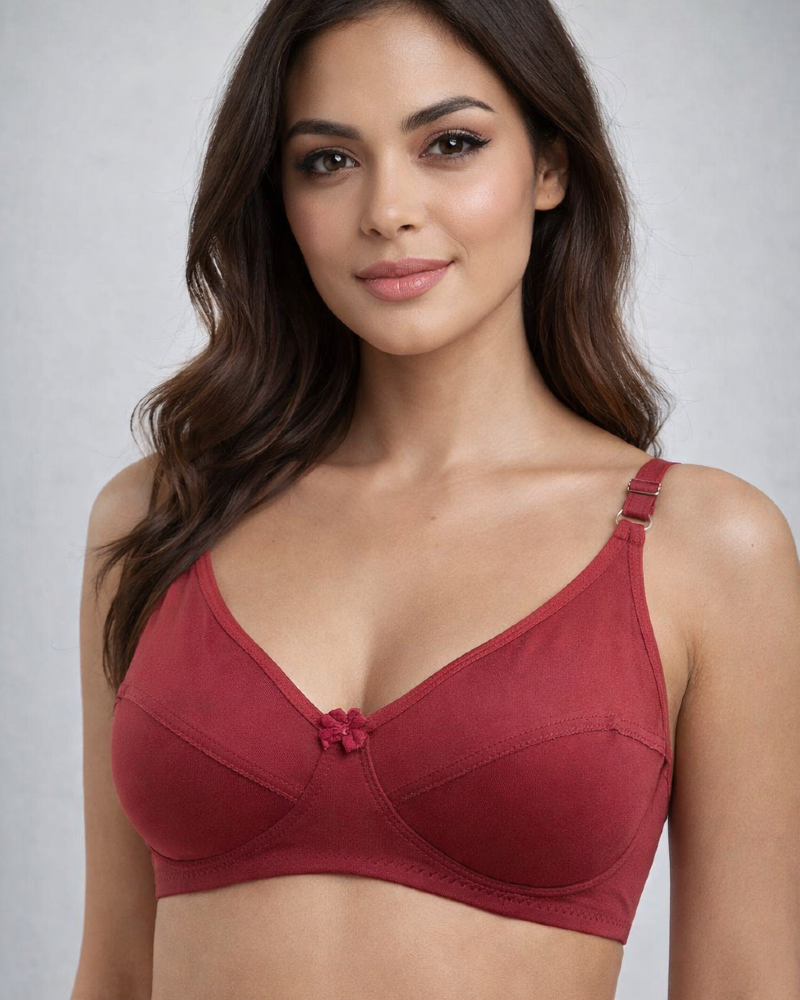 Ladies Comfy Wireless Non-Padded Bra