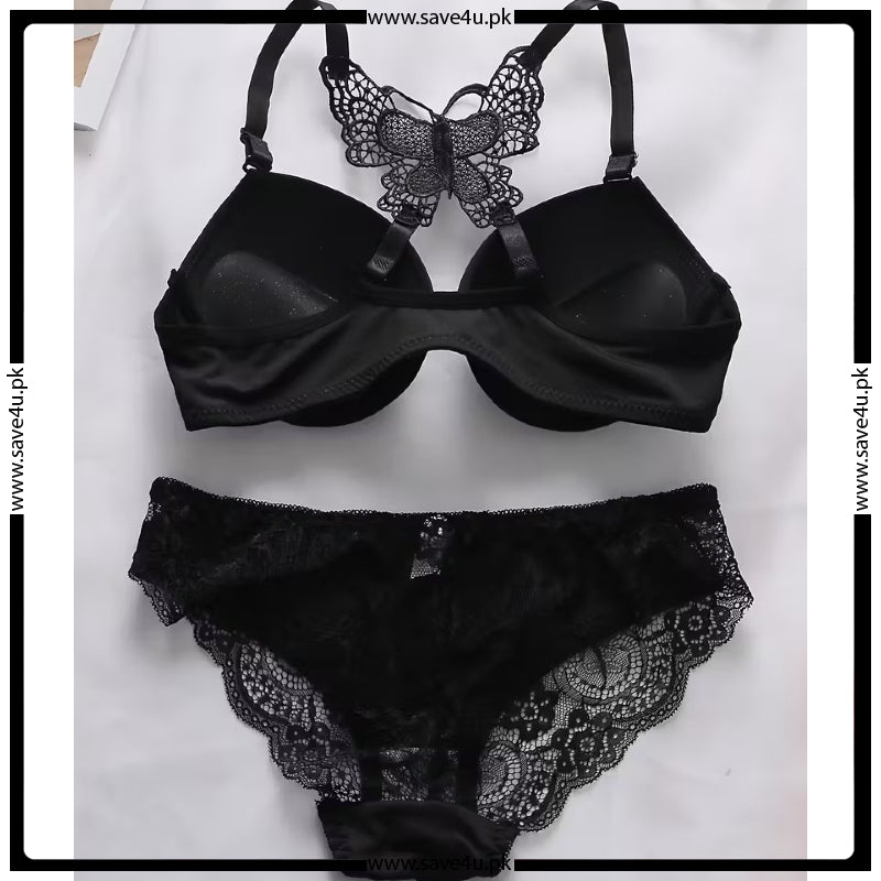 Push-up Front Open Butterfly Back Set