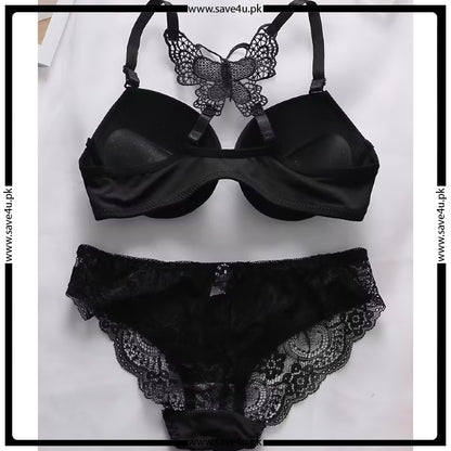 Push-up Front Open Butterfly Back Set