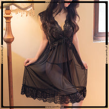 Load image into Gallery viewer, Tempting Short Mesh Transparent Lingerie
