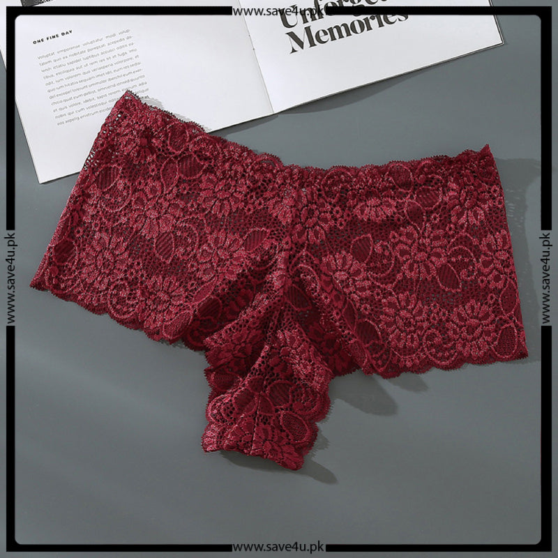 Pack of 3 Lace Thong Panties