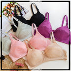 Soft Padding Wireless Nylon Bra