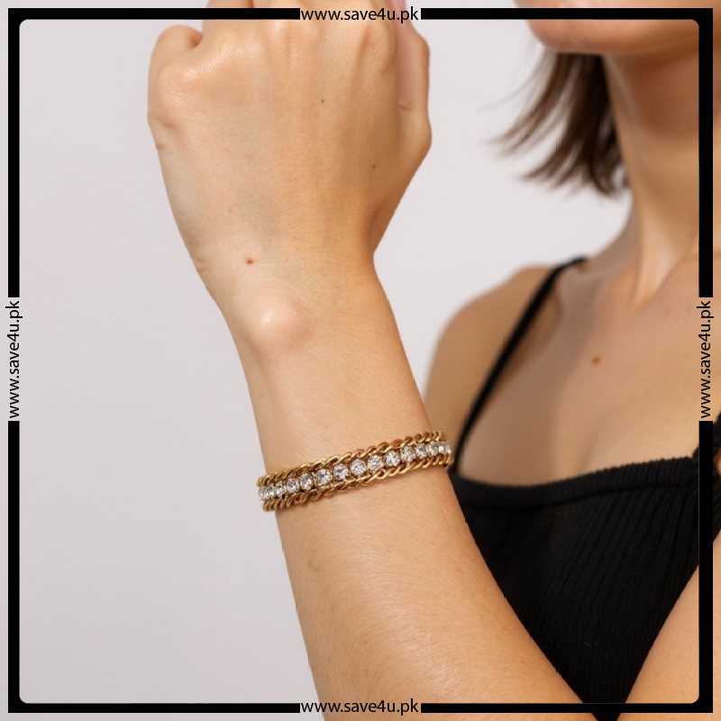 Gold Color Imported Bracelet