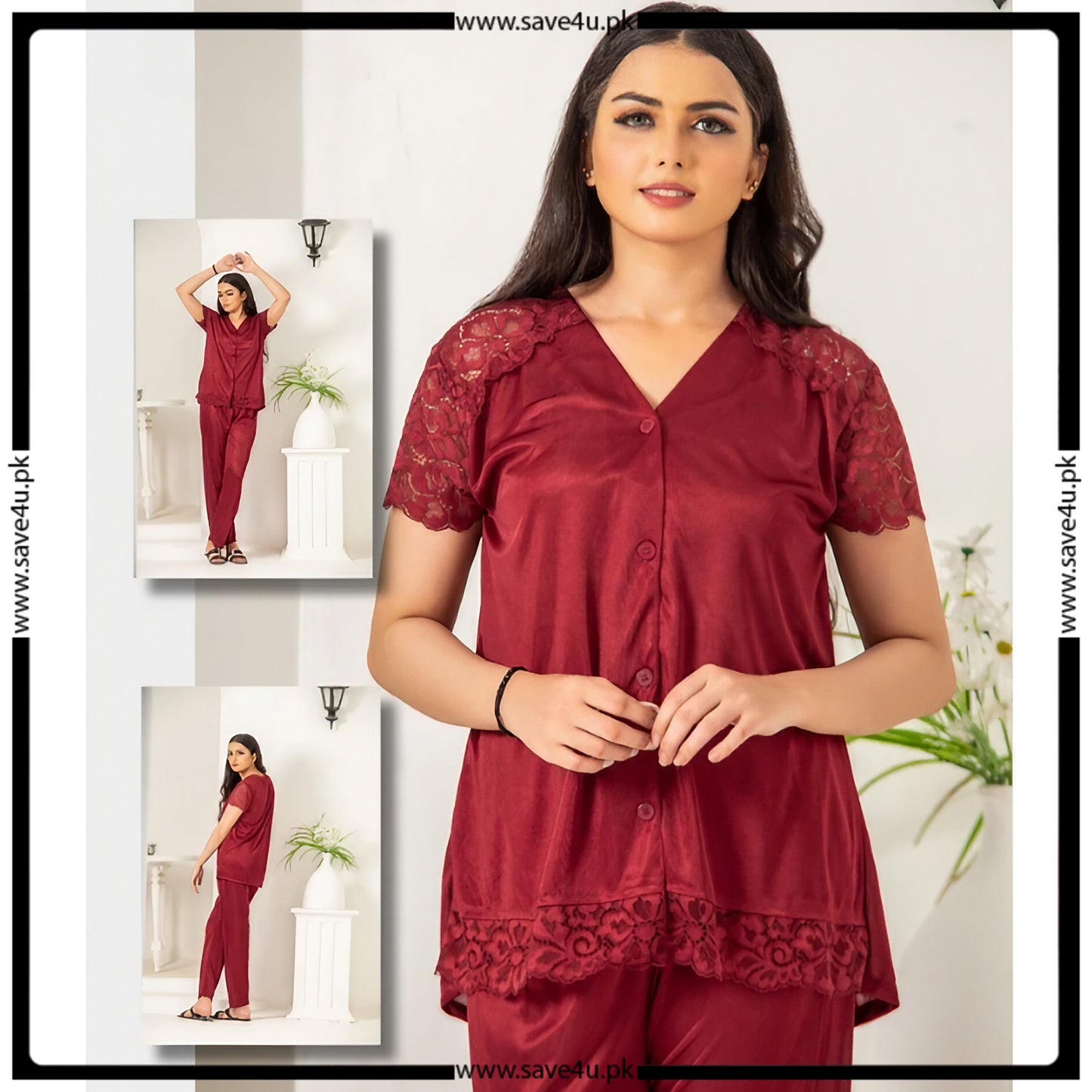 Comfy Silky Pajama & Top Set