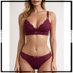 Romantic Lace Lingerie Set for Women