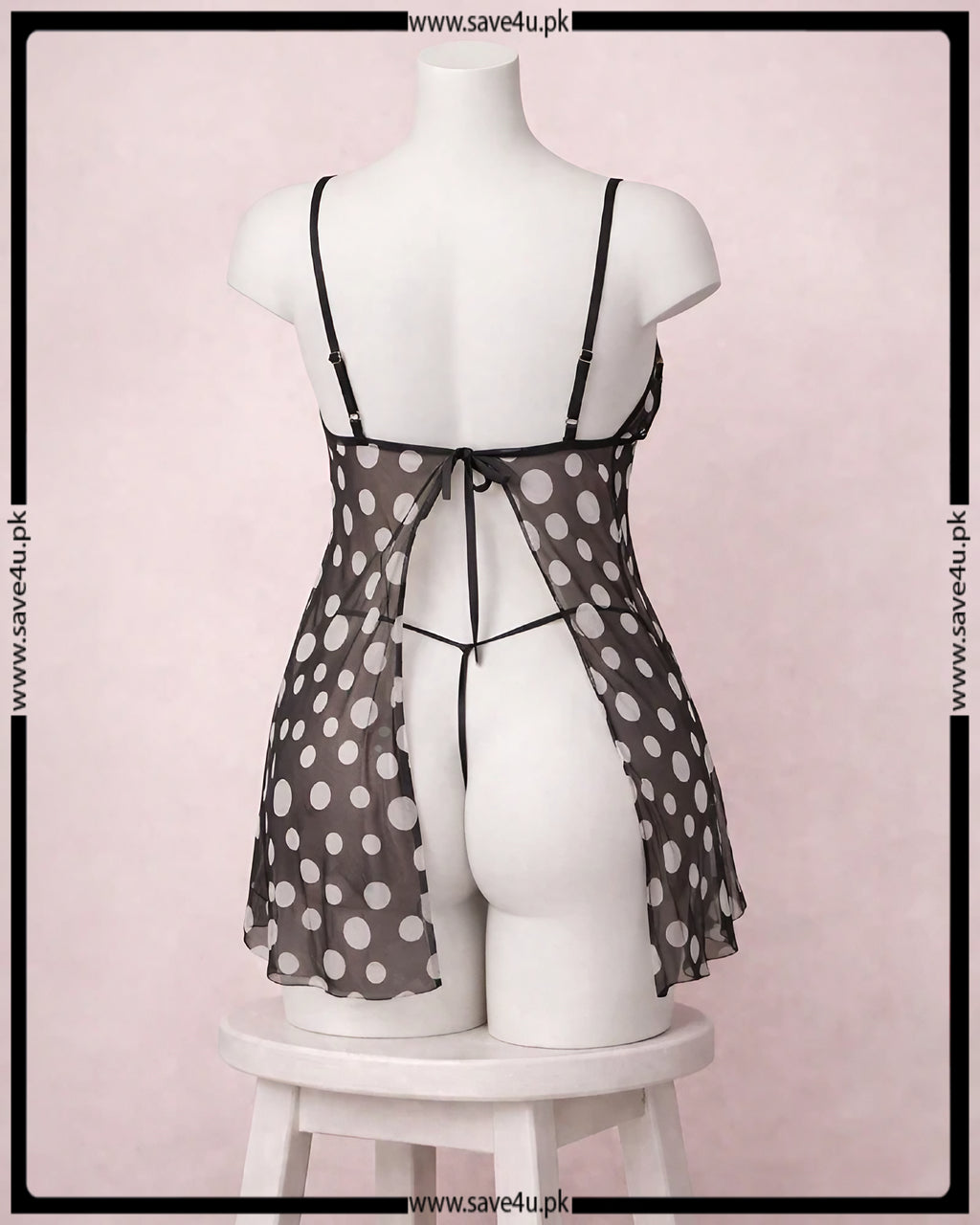 Polka Charm Delightfull Nighty