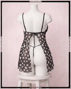 Polka Charm Delightfull Nighty