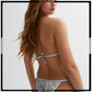Satin Silk Removable Pad Bikini Set