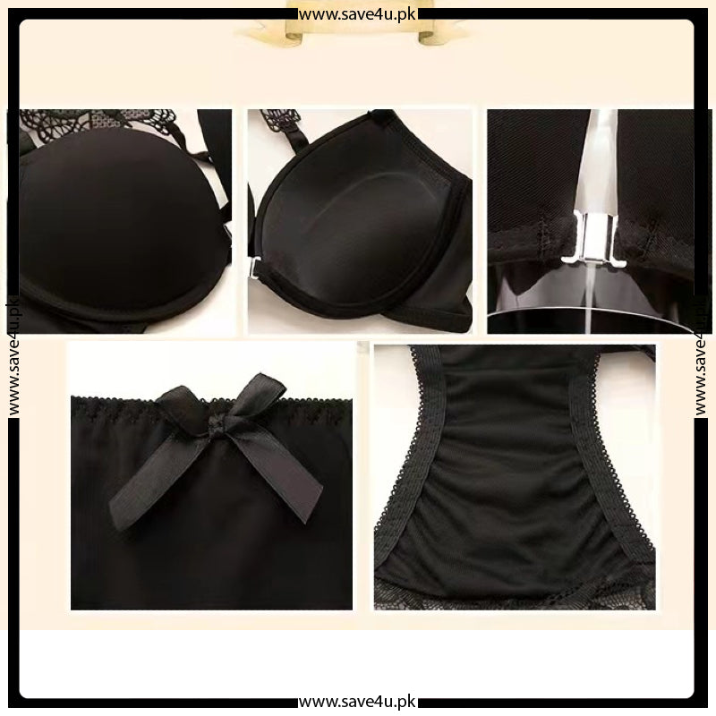 Push-up Front Open Butterfly Back Set