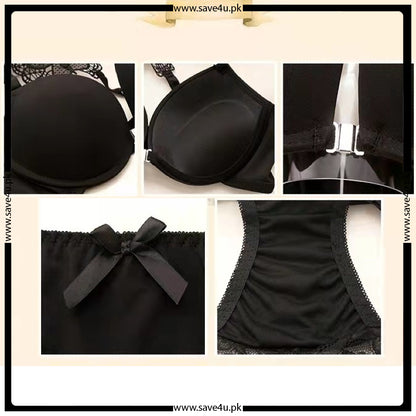 Push-up Front Open Butterfly Back Set