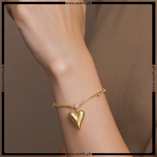 Gold Color Imported Chain Bracelet