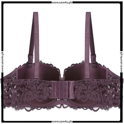 Full Lace Underwired Bra with Soft Padding