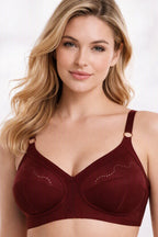 Ladies Full Coverage Comfortable Cotton Non-Padded Bra
