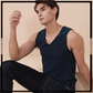 Plain Thermal Warm Sleeveless Camisole For Men