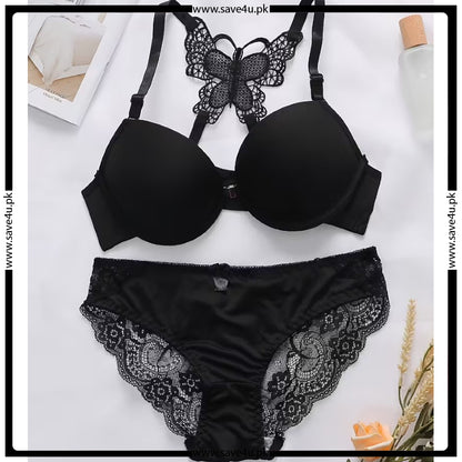 Push-up Front Open Butterfly Back Set