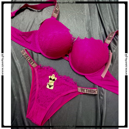 Veloura Net Luxe Double Push-Up Bra Set