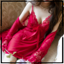 Load image into Gallery viewer, Stylish Soft Lace Net 3 Pcs Lingerie
