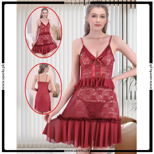 Pure Temptation Lace Set Nighty