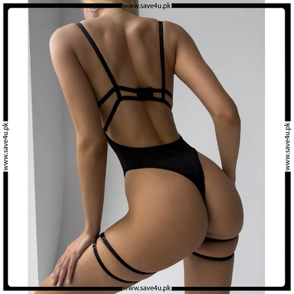 Spicy See-Through Net Lingerie